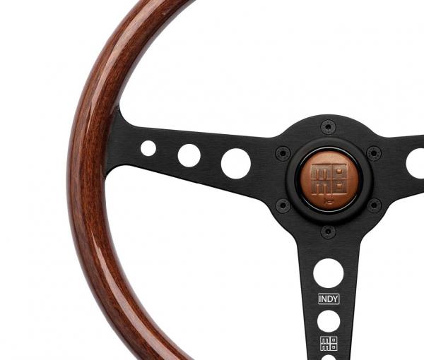 MOMO HERITAGE CIGAR Leder Hupenknopf